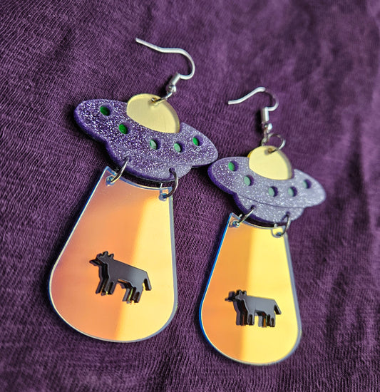 Galactic visitor earrings