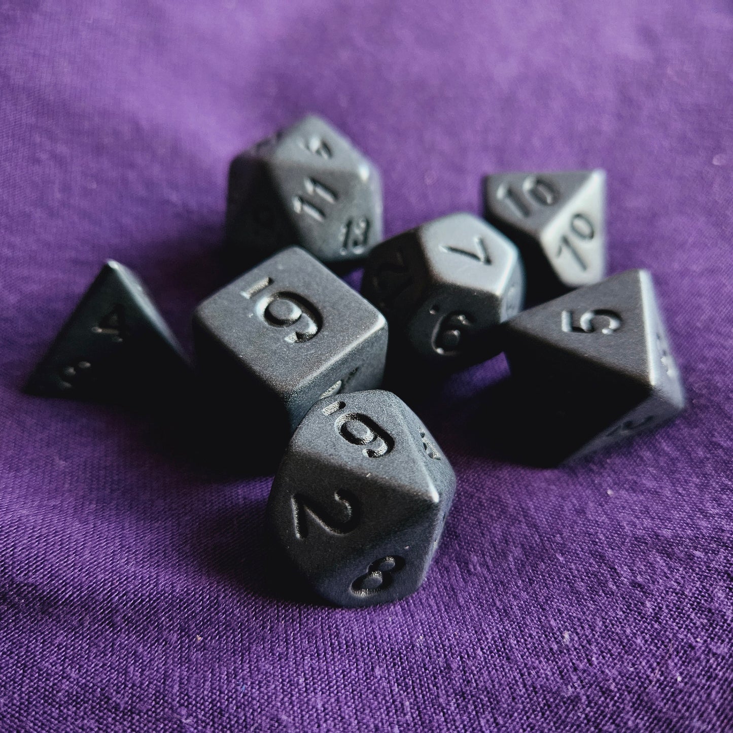 Sneak Attack Matte Polyhedral Dice Set