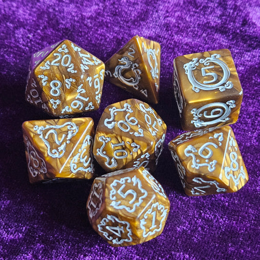 Elven Artificer Polyhedral Dice