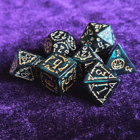 Potion Green Polyhedral Dice