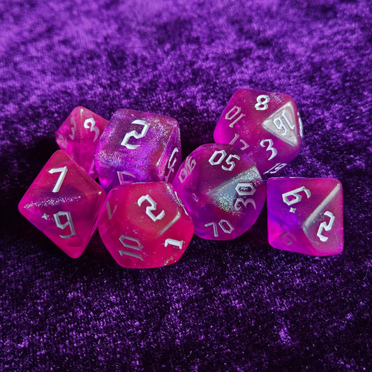 Trickster's Whimsy Polyhedral Dice