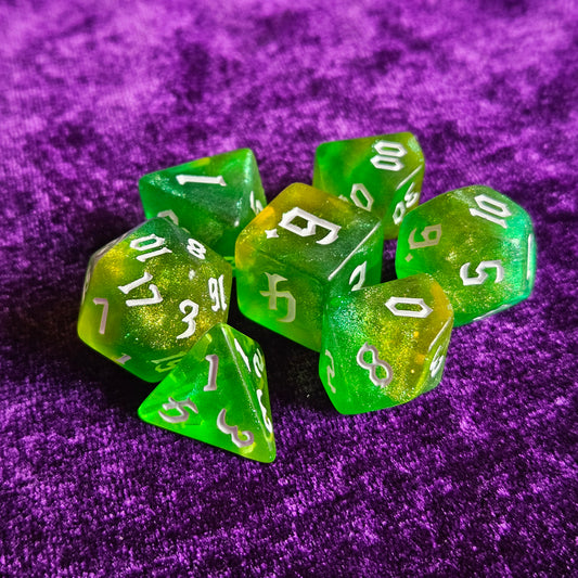 Druid's Grove Polyhedral Dice