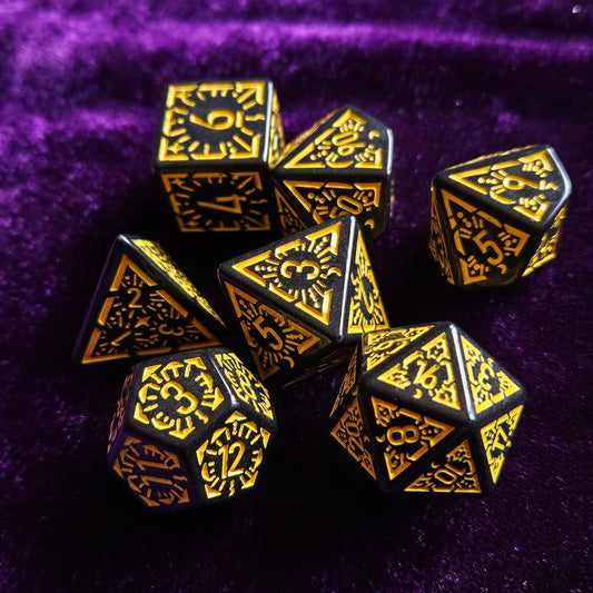 Runic Whimsy Polyhedral Dice