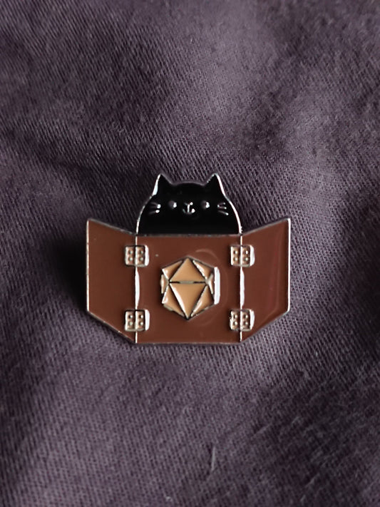 Dungeon Meowster Enamel Pin