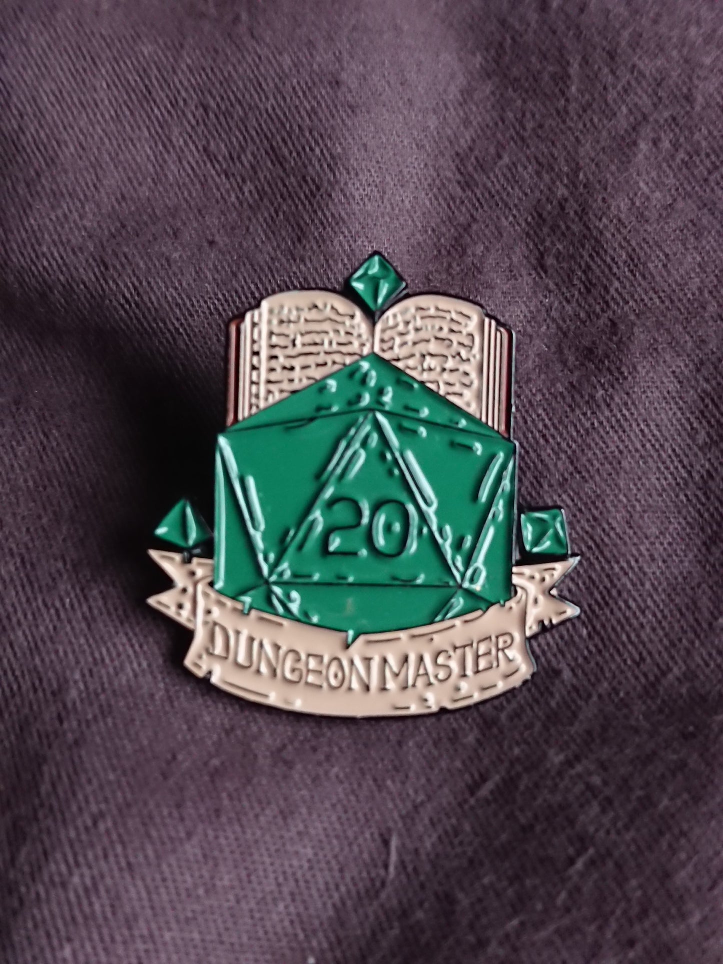 Dungeon Master Enamel Pin