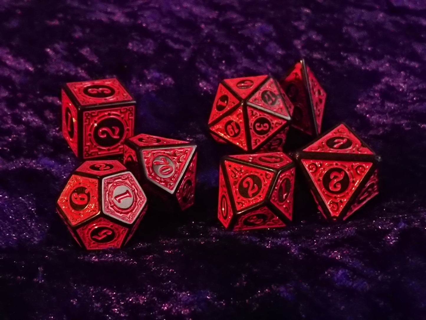 Eldritch Blood Polyhedral Dice