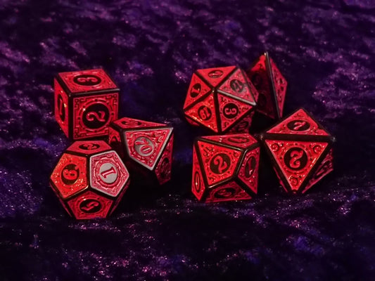Eldritch Blood Polyhedral Dice