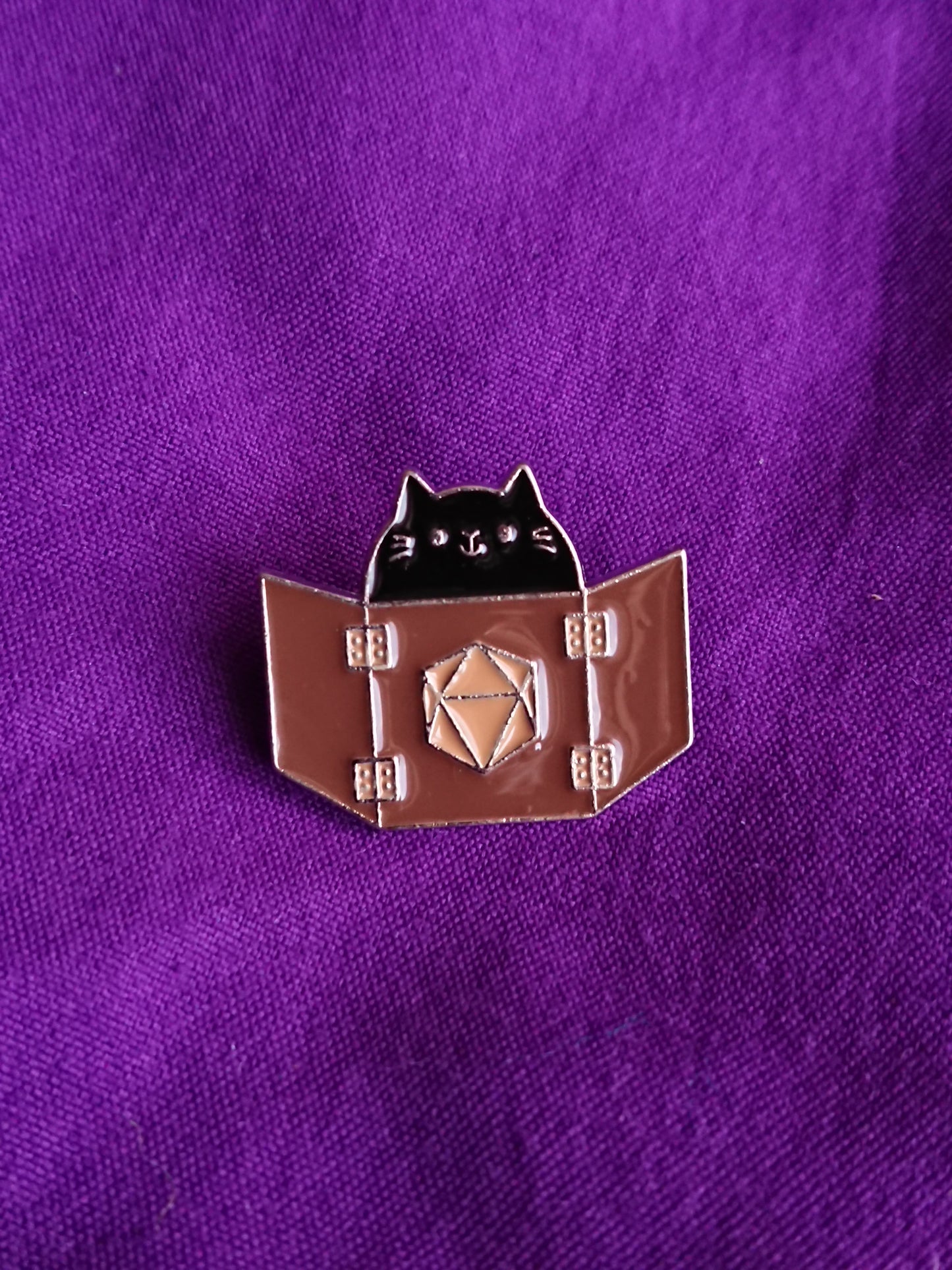 Dungeon Meowster Enamel Pin