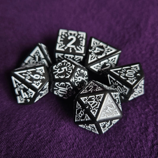 Runic Spark Polyhedral Dice