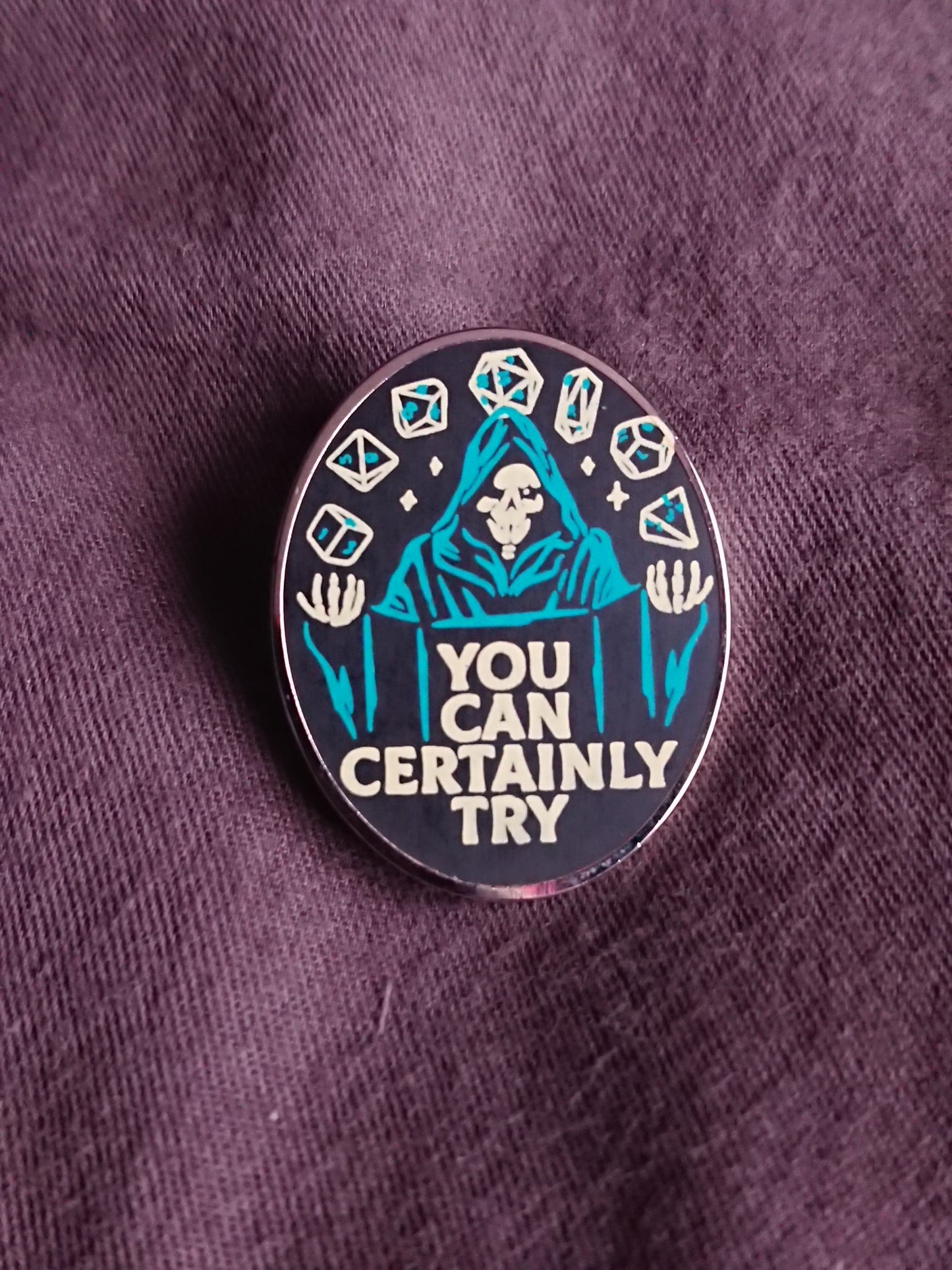 You Can Try Enamel Pin