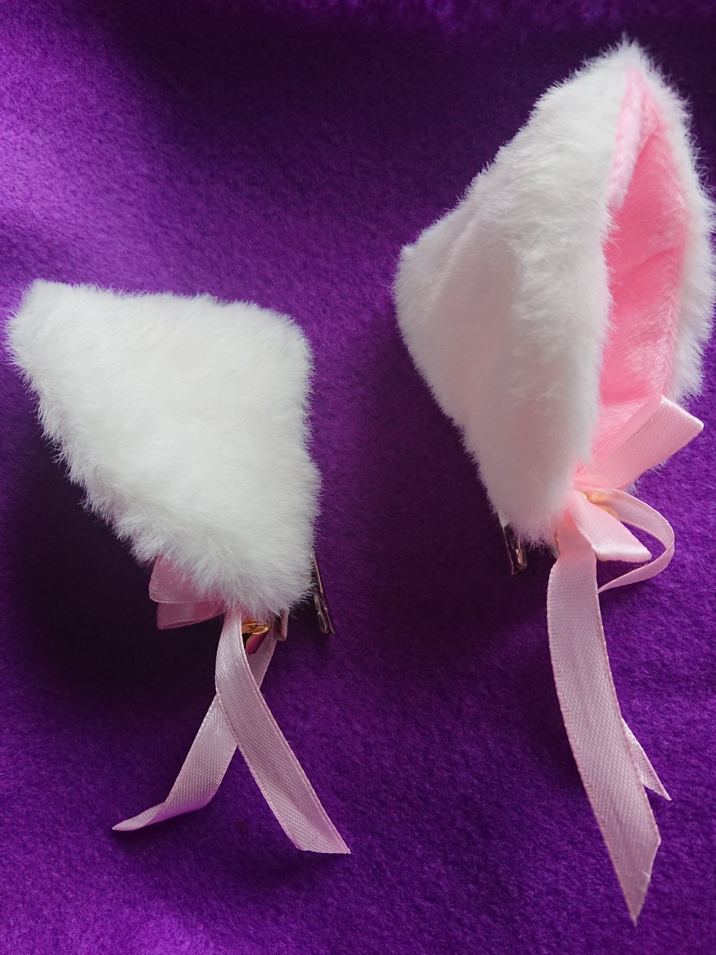Cat Cosplay Ears - Clip On - 2 Colours