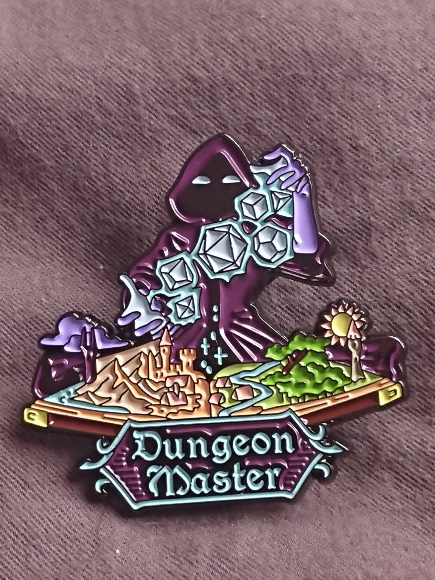 Robed Dungeon Master Enamel Pin