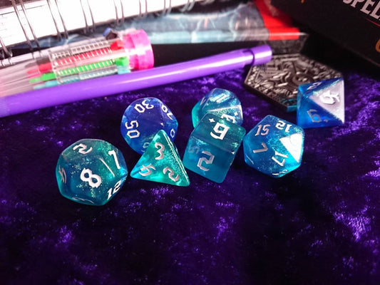 Neptune's Grace Polyhedral Dice