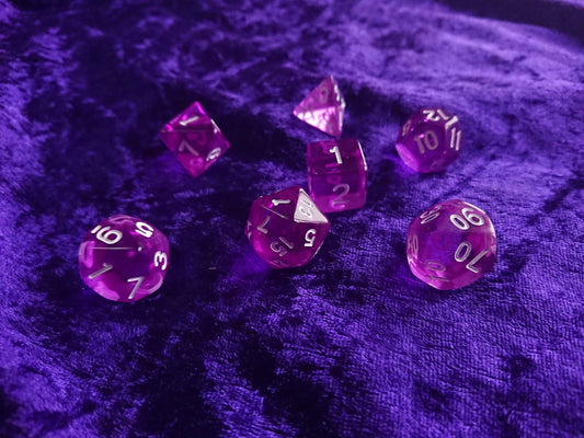 Grape Candy Polyhedral Dice