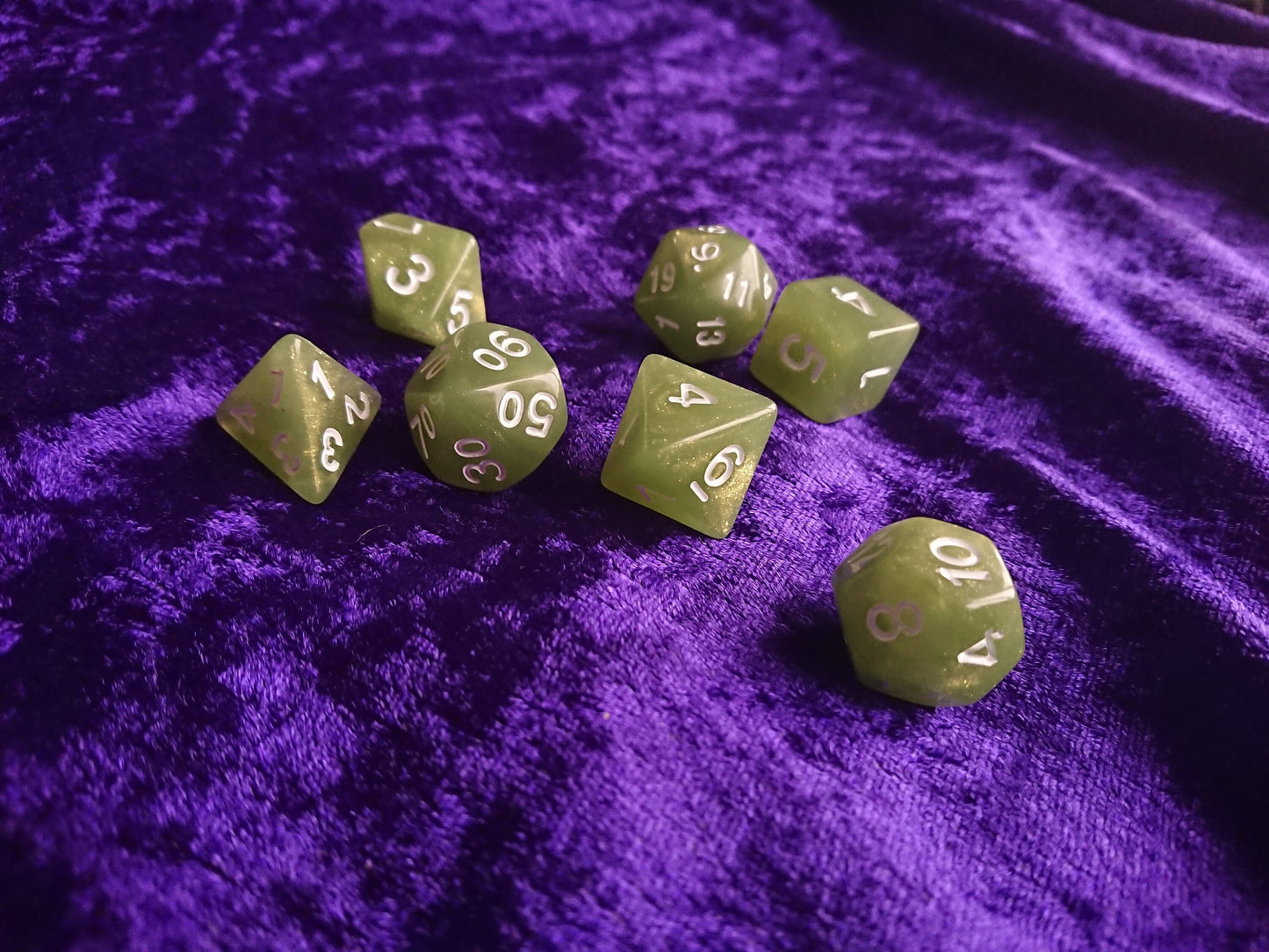 Forest Treasure Polyhedral Dice